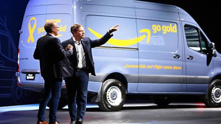 Amazon: Στόλος παραδώσεων με van Mercedes
