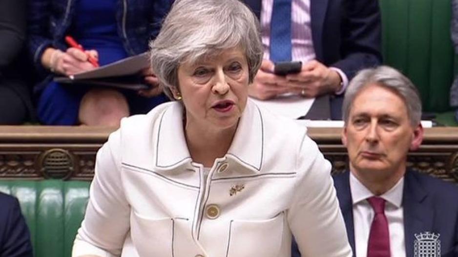 Ηττήθηκε η Theresa May