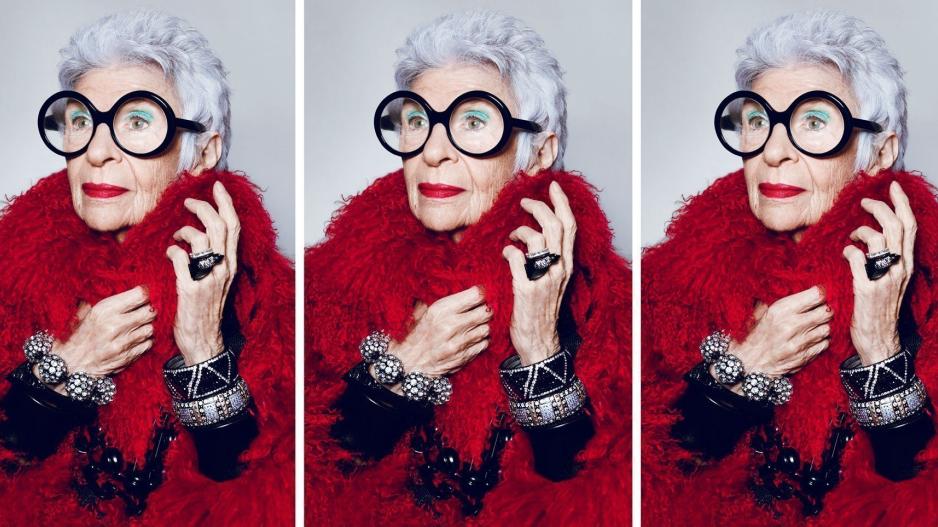 Η Iris Apfel γίνεται επίσημα μοντέλο στα 97 της