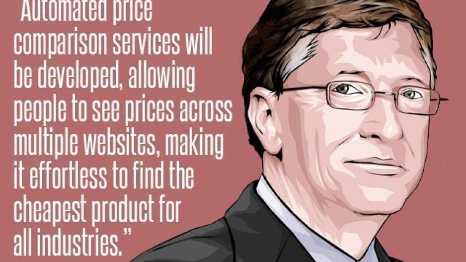 Τάδε έφη Bill Gates το 1999