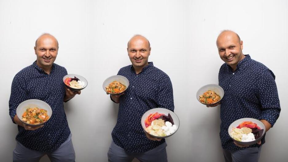 Eating well, made easy είναι ένα απ' τα motto του Μαρίνου Τσιορβά στο «Wok n Roll»